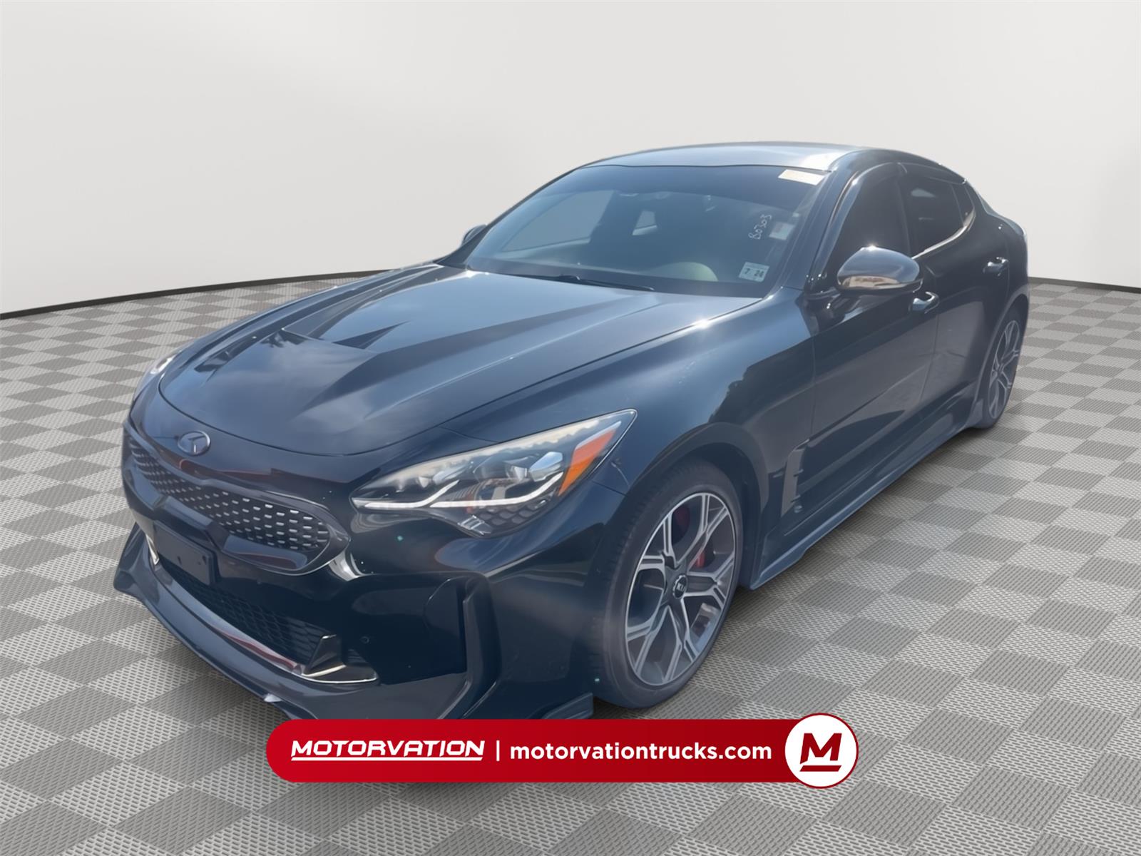 Aurora Black Pearl 2019 Kia Stinger Sedan Rear-Wheel Drive 8-Speed Automatic