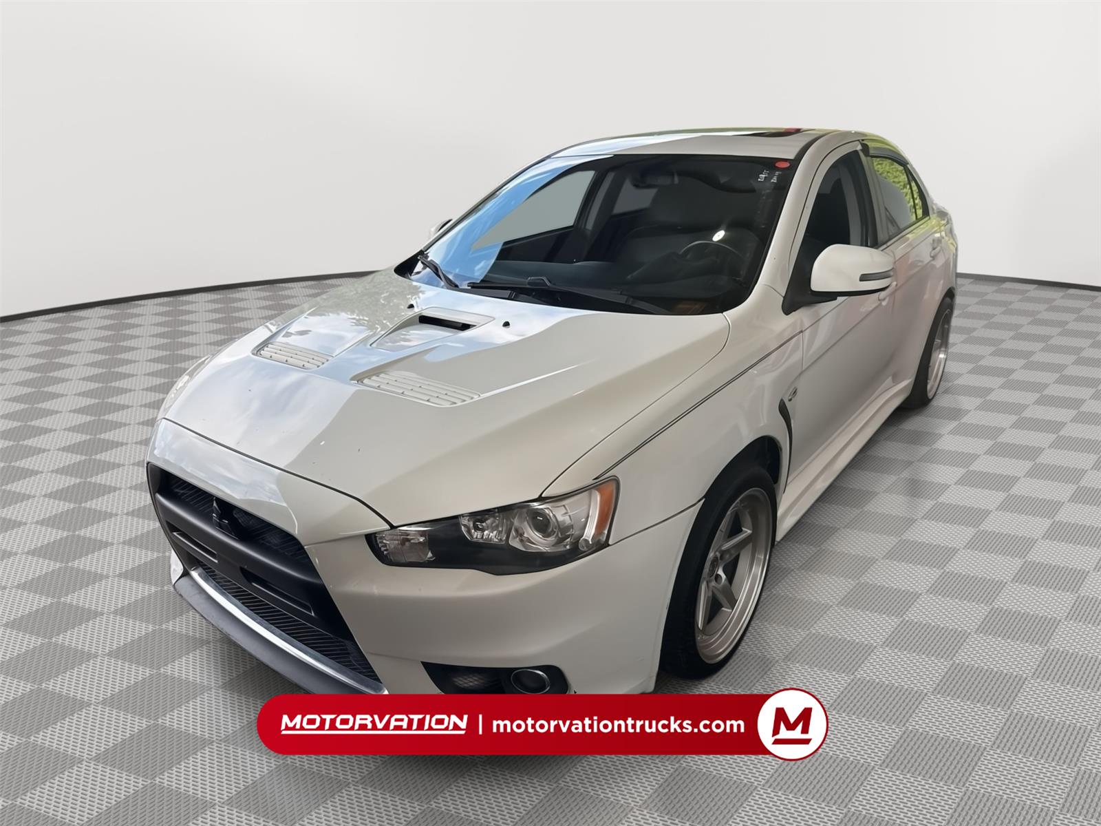 Wicked White 2015 Mitsubishi Lancer Evolution Sedan All-Wheel Drive Automatic