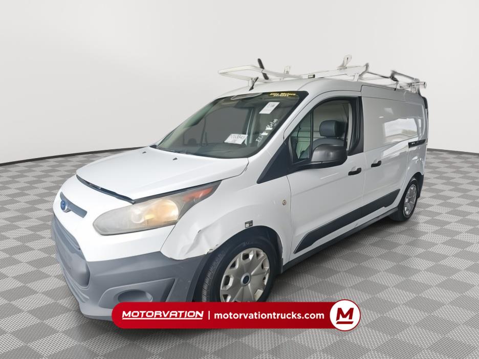 Frozen White 2015 Ford Transit Connect Van Front-Wheel Drive 6-Speed Automatic