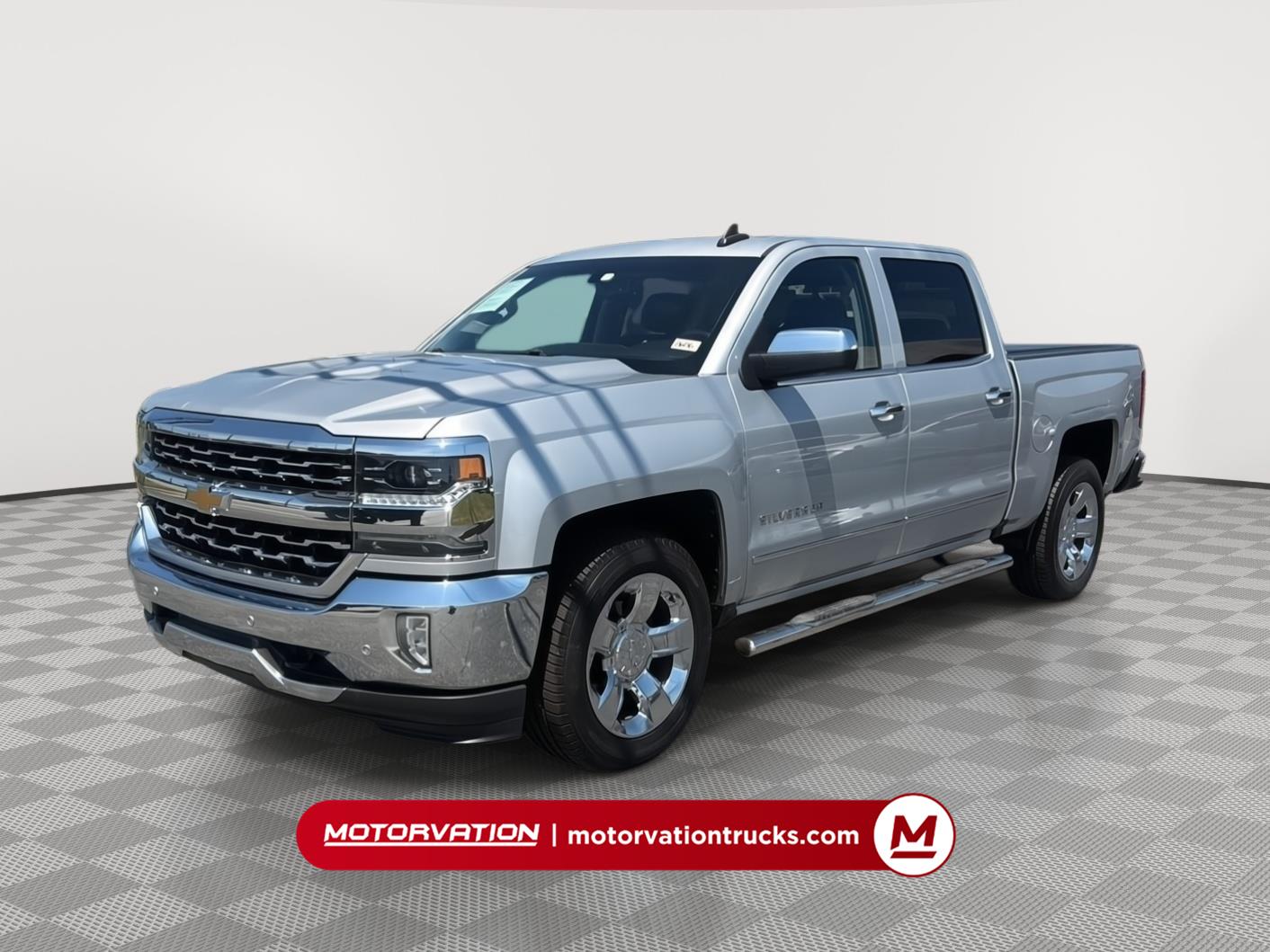 Silver Ice Metallic 2018 Chevrolet Silverado 1500 Pickup Truck 4X2 6-Speed Automatic