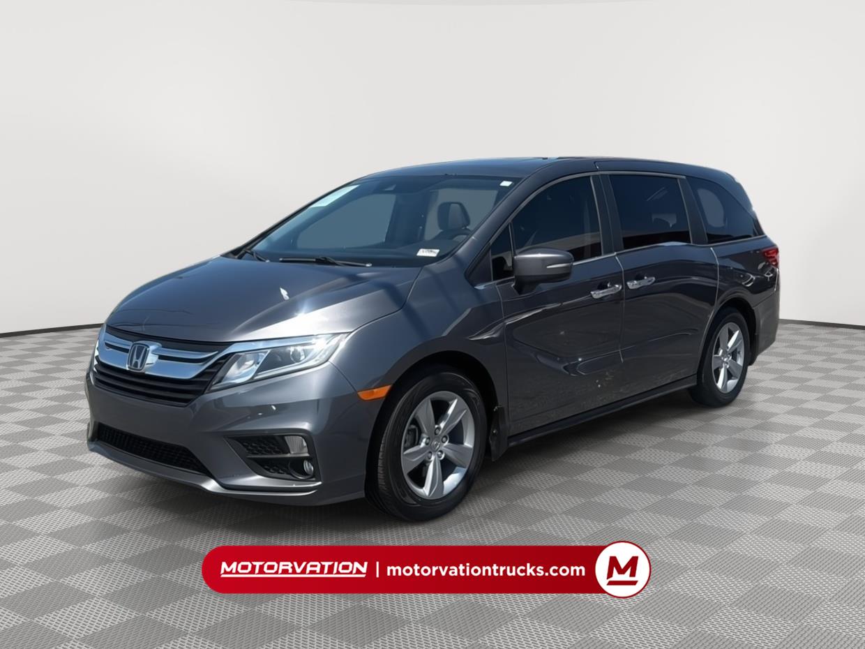 Gray (Modern Steel Metallic) 2019 Honda Odyssey Minivan Front-Wheel Drive 9-Speed Automatic