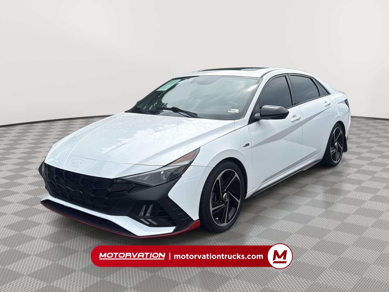 Ceramic White 2021 Hyundai Elantra Sedan Front-Wheel Drive 7-Speed Automatic