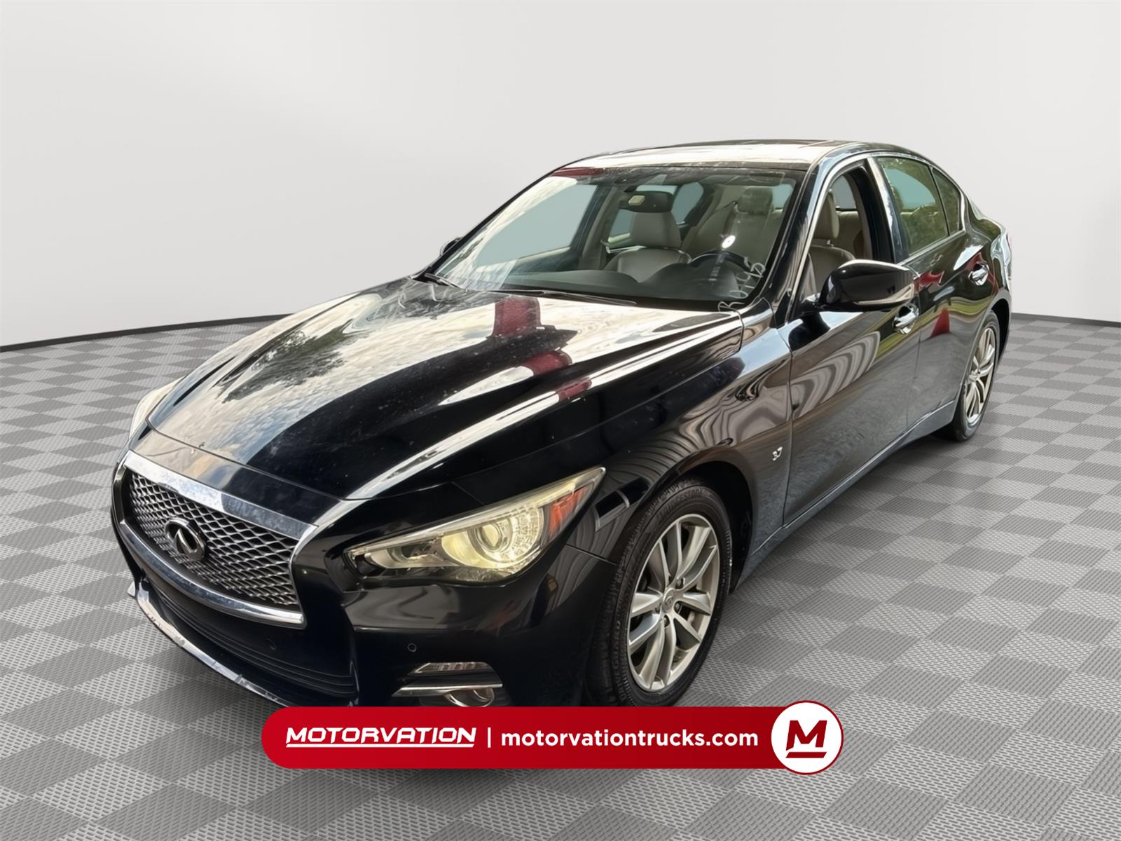 Black Obsidian 2015 INFINITI Q50 Sedan All-Wheel Drive Automatic