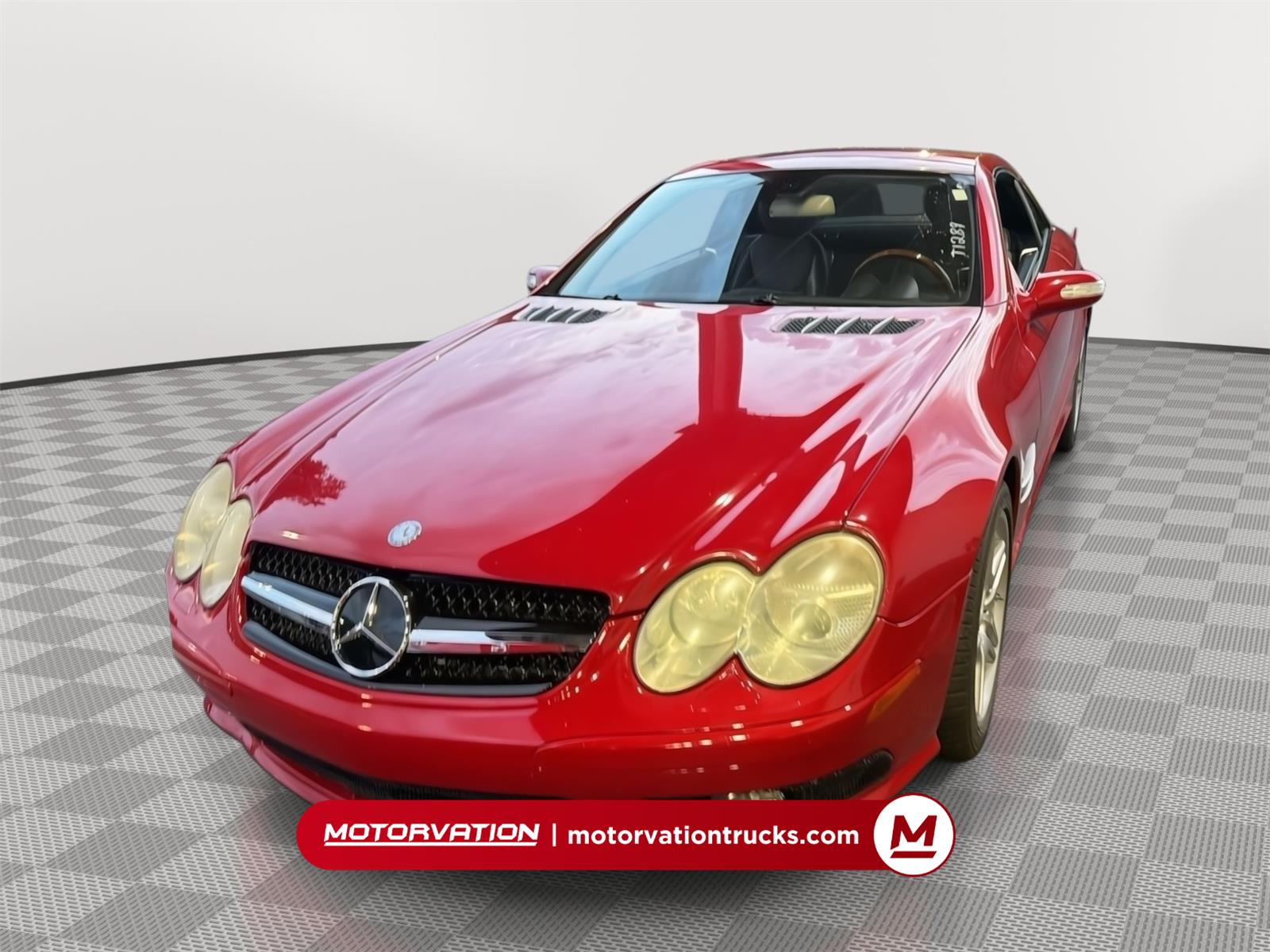 Red 2006 Mercedes-Benz SL-Class Convertible Rear-Wheel Drive Automatic