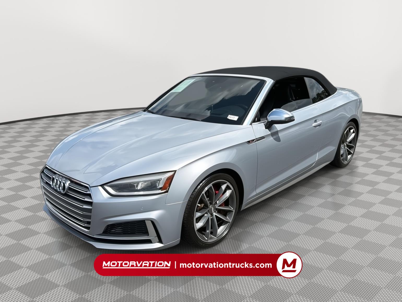 Florett Silver Metallic/Black Roof 2018 Audi S5 Convertible All-Wheel Drive Automatic