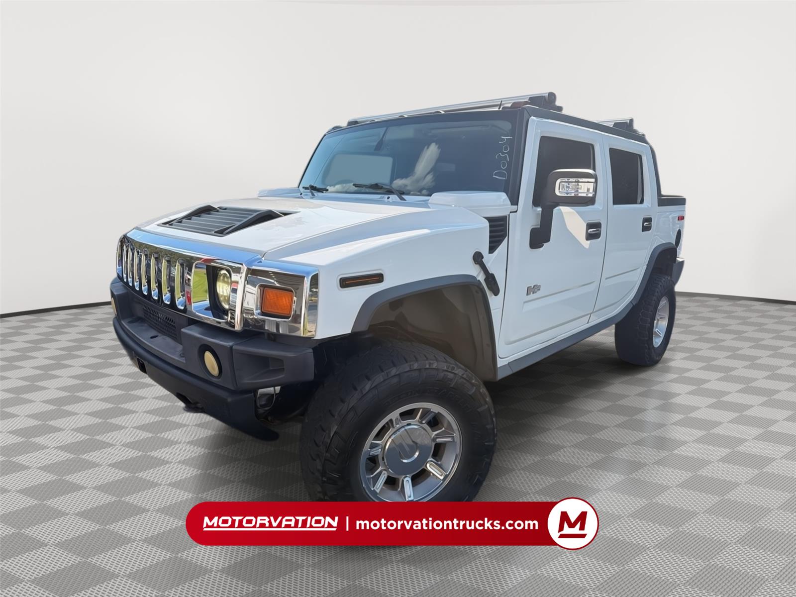 White 2005 Hummer H2 SUT SUV / Crossover Four-Wheel Drive 4-Speed Automatic