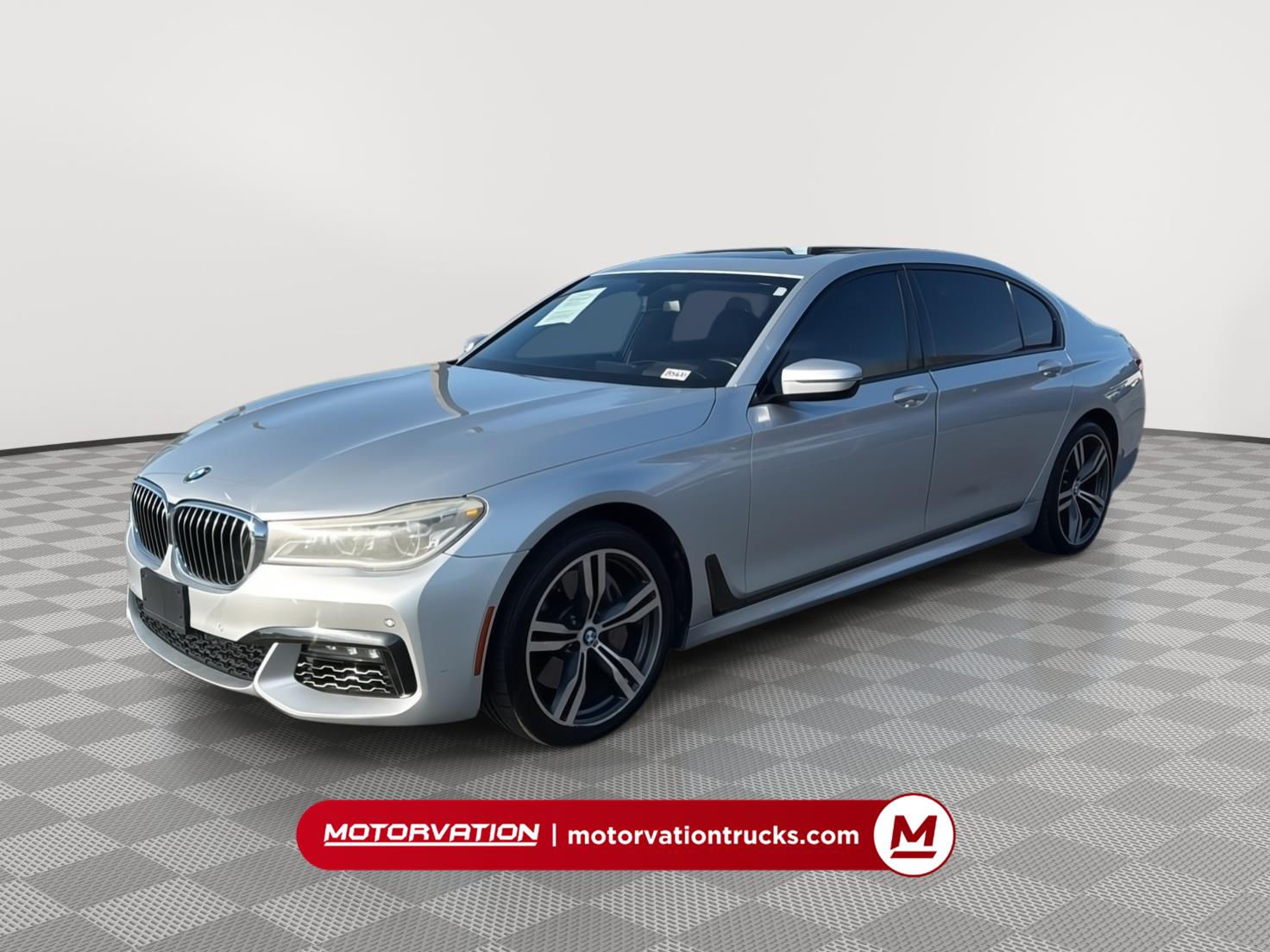 Glacier Silver Metallic 2016 BMW 7 Series Sedan All-Wheel Drive Automatic