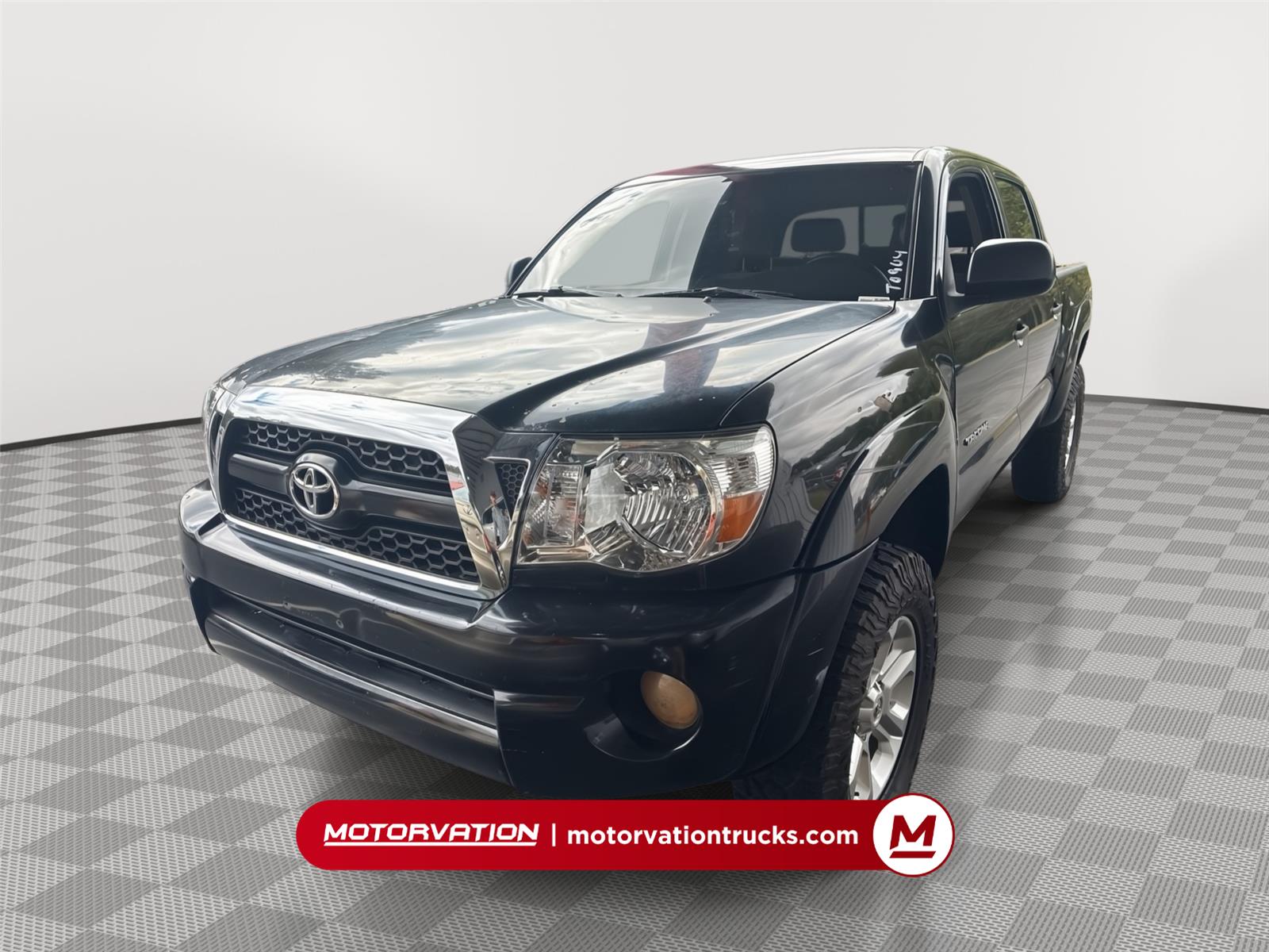 Black 2011 Toyota Tacoma Pickup Truck Four-Wheel Drive Automatic
