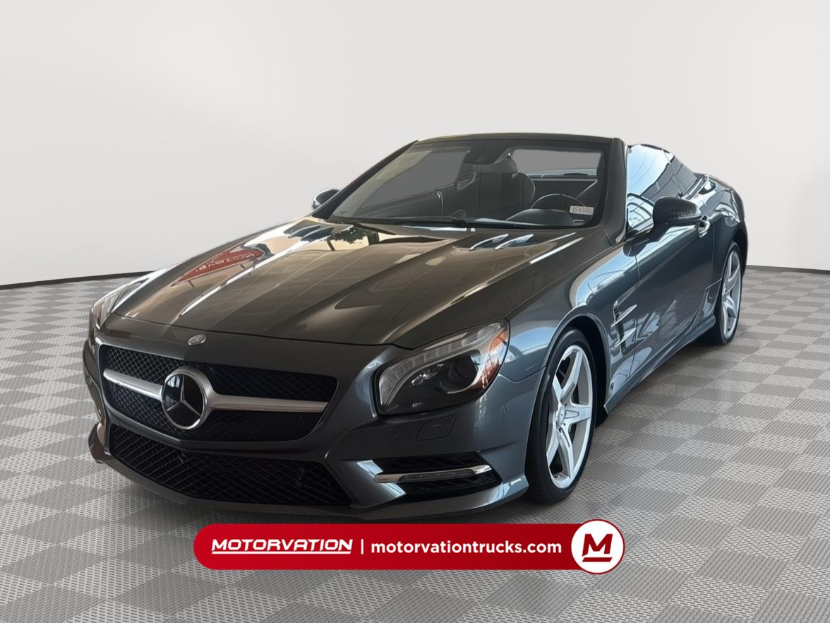 Gray (designo Graphite Metallic) 2015 Mercedes-Benz SL-Class Convertible Rear-Wheel Drive Automatic