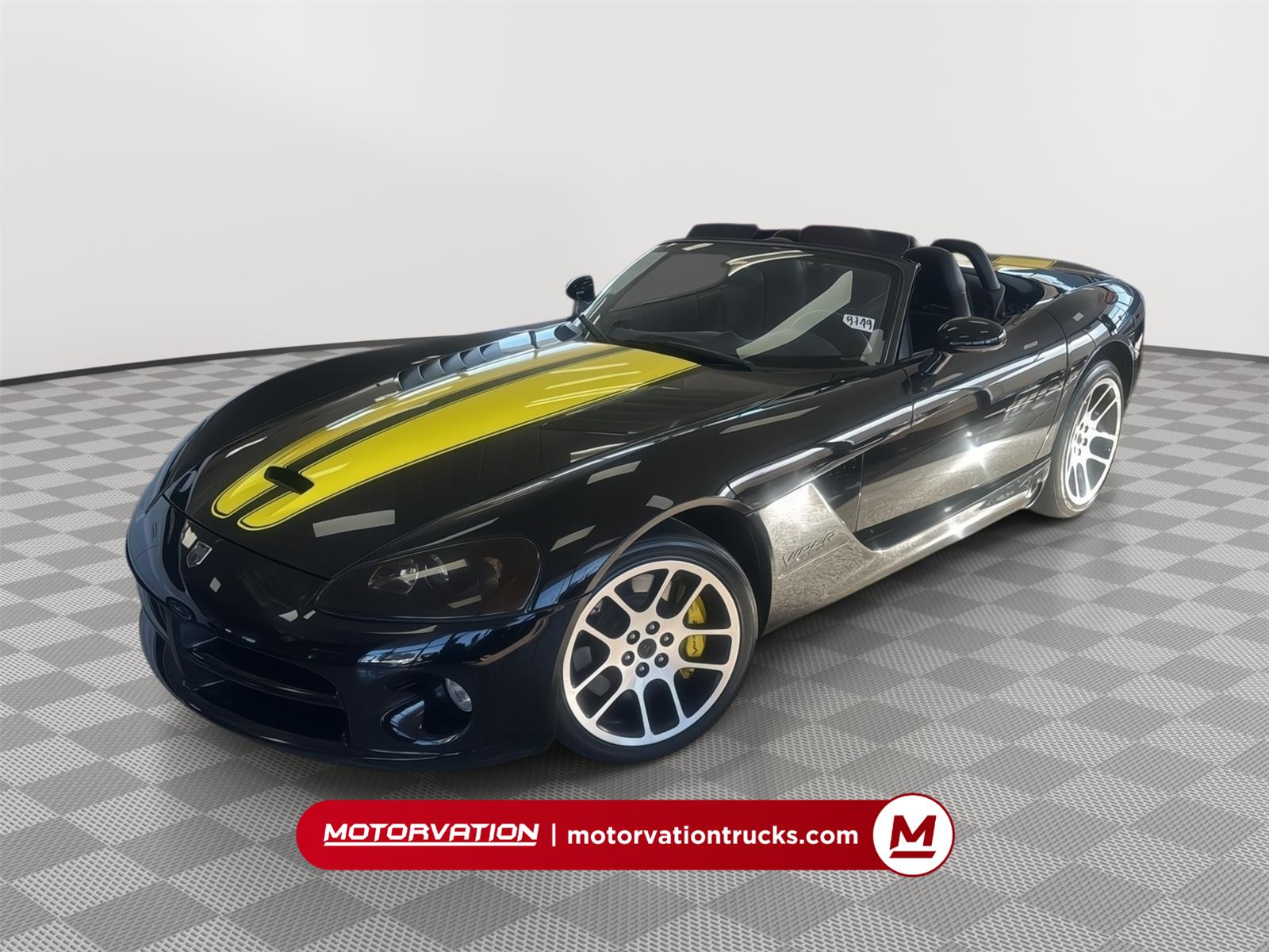 Viper Black 2003 Dodge Viper Convertible Rear-Wheel Drive 6-Speed Manual
