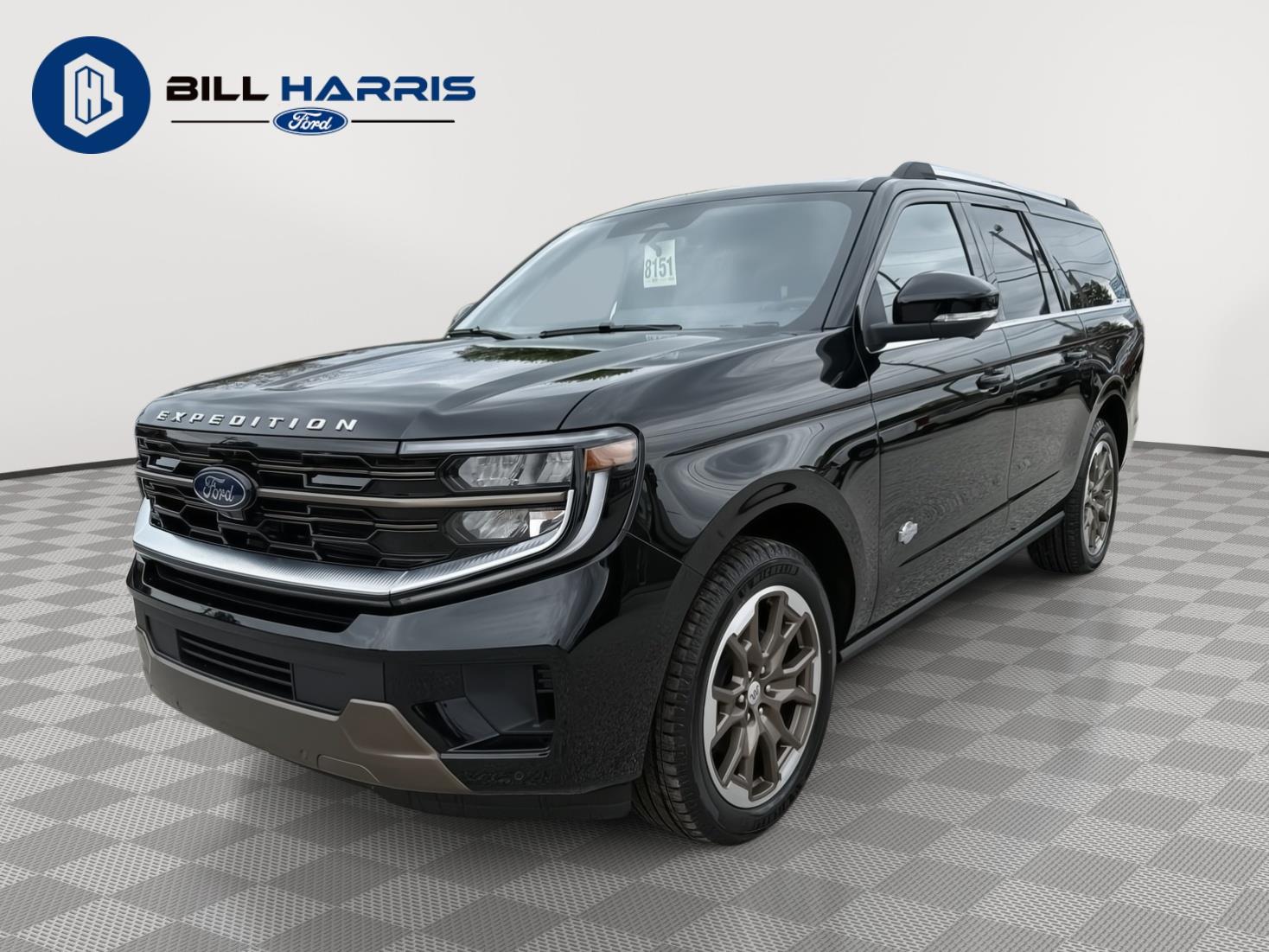 Agate Black Metallic 2026 Ford Expedition MAX King Ranch 4WD SUV / Crossover Four-Wheel Drive Automatic