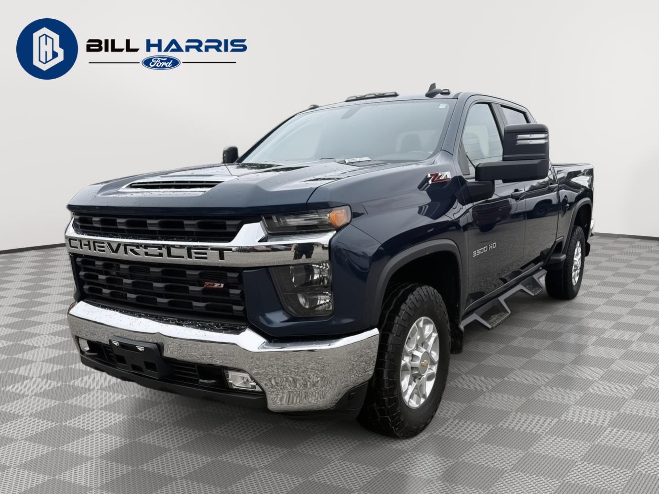 Northsky Blue Metallic 2022 Chevrolet Silverado 3500HD Pickup Truck Four-Wheel Drive Automatic