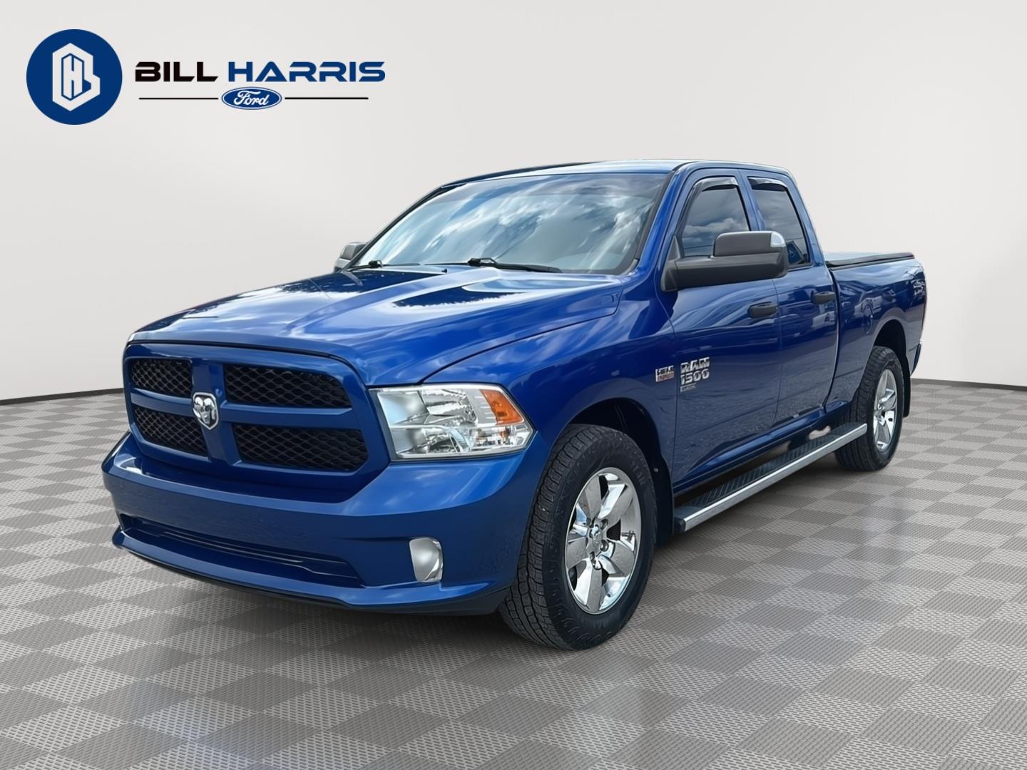 Blue Streak Pearlcoat 2019 RAM 1500 Pickup Truck Four-Wheel Drive 8-Speed Automatic
