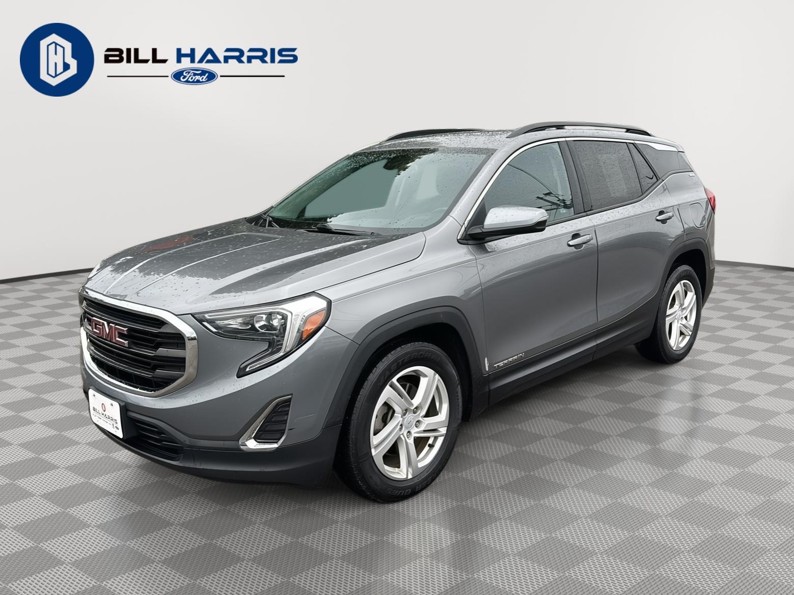Graphite Gray Metallic 2018 GMC Terrain SUV / Crossover Front-Wheel Drive 9-Speed Automatic Overdrive