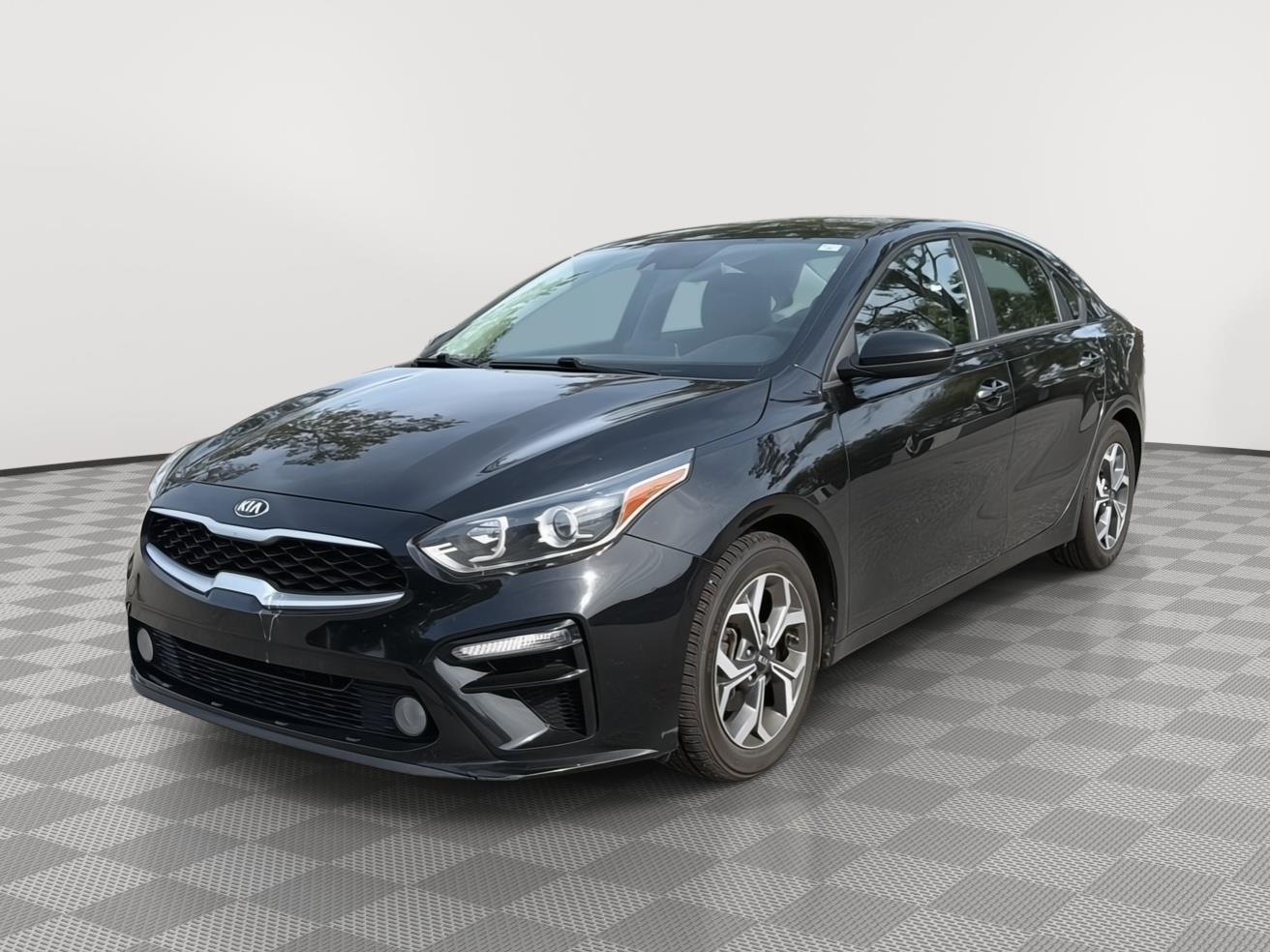 Aurora Black 2020 Kia Forte LXS FWD Sedan Front-Wheel Drive Continuously Variable Transmission
