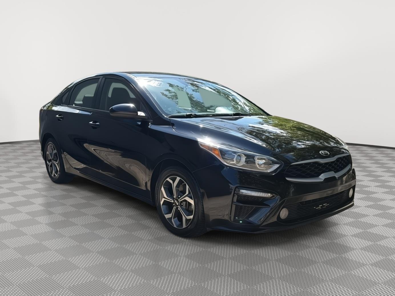Aurora Black 2020 Kia Forte LXS FWD Sedan Front-Wheel Drive Continuously Variable Transmission