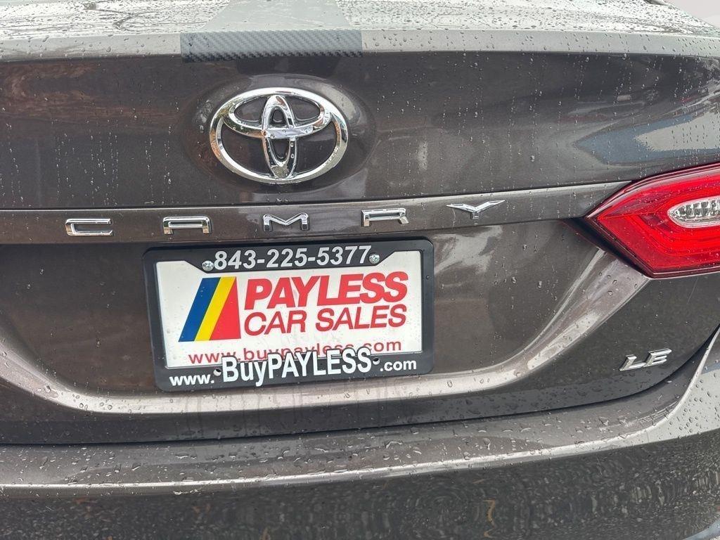 2018 Toyota Camry LE at Brad Windhams Used Cars