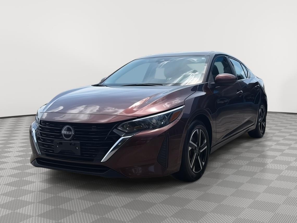 Rosewood Metallic 2024 Nissan Sentra Sedan Front-Wheel Drive Continuously Variable Transmission