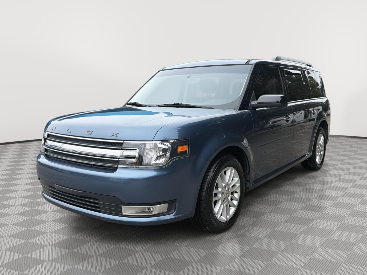 Blue Metallic 2019 Ford Flex SUV / Crossover Front-Wheel Drive 6-Speed Automatic
