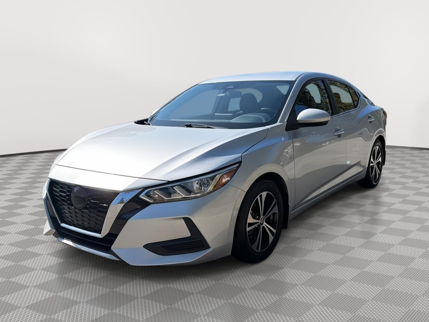 Brilliant Silver Metallic 2022 Nissan Sentra Sedan Front-Wheel Drive Continuously Variable Transmission
