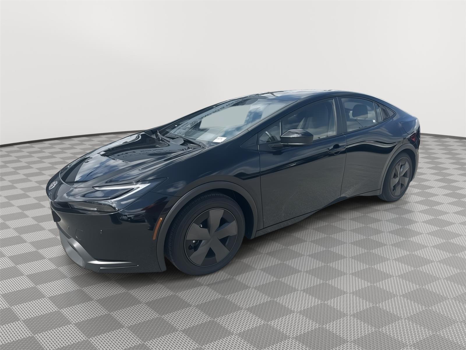 Midnight Black Metallic 2025 Toyota Prius LE FWD Hatchback Front-Wheel Drive Continuously Variable Transmission