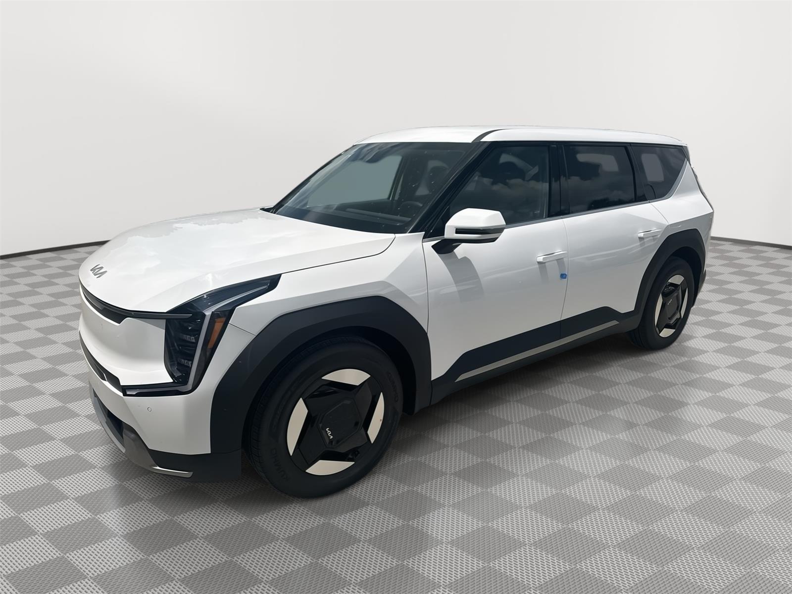 Glacial White Pearl 2026 Kia EV9 SUV / Crossover Rear-Wheel Drive 1-Speed Dual Clutch