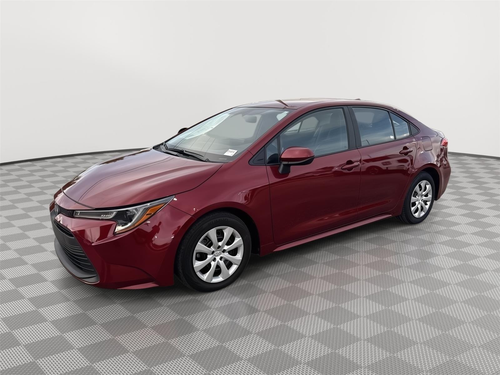 Red (Ruby Flare Pearl) 2024 Toyota Corolla Sedan Front-Wheel Drive Continuously Variable Transmission