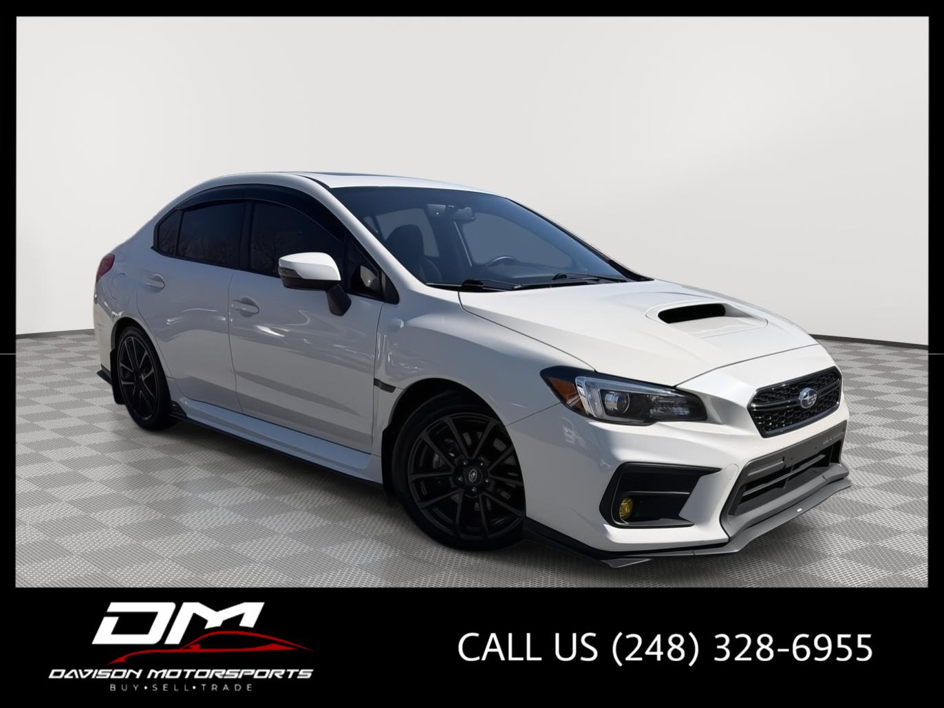 Crystal White Pearl 2021 Subaru WRX Limited AWD Sedan All-Wheel Drive Manual