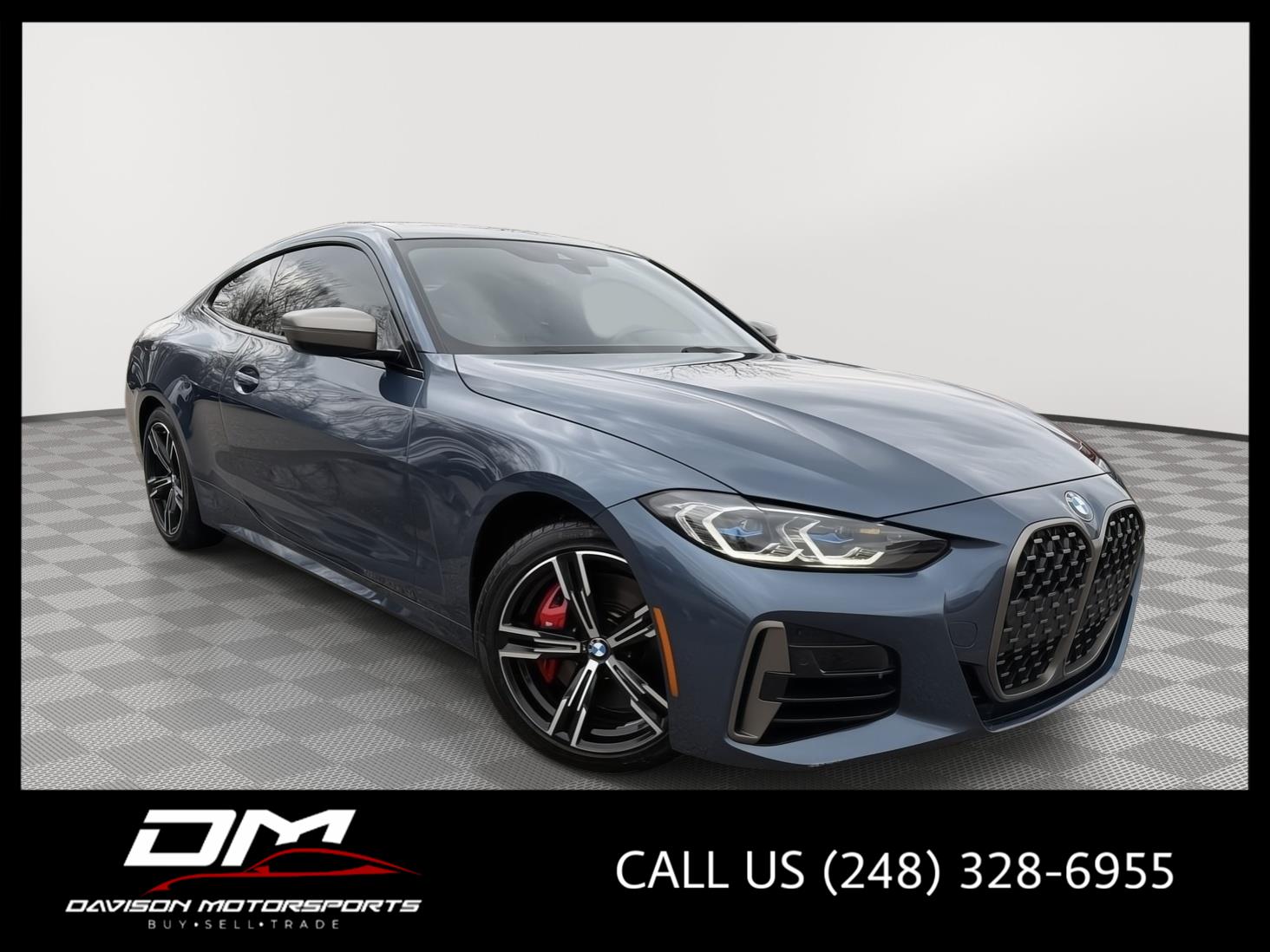 Arctic Race Blue Metallic 2021 BMW 4 Series M440i Coupe xDrive Coupe All-Wheel Drive Automatic