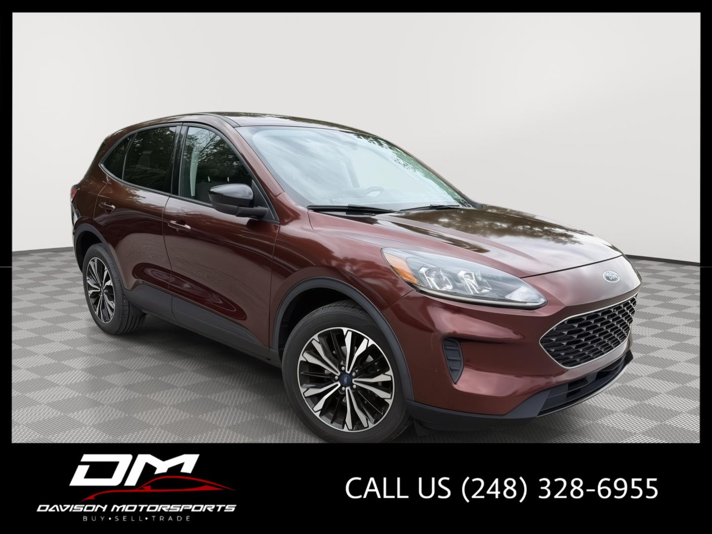 Red (Bronze Fire Metallic) 2021 Ford Escape SE AWD SUV / Crossover All-Wheel Drive 8-Speed Automatic