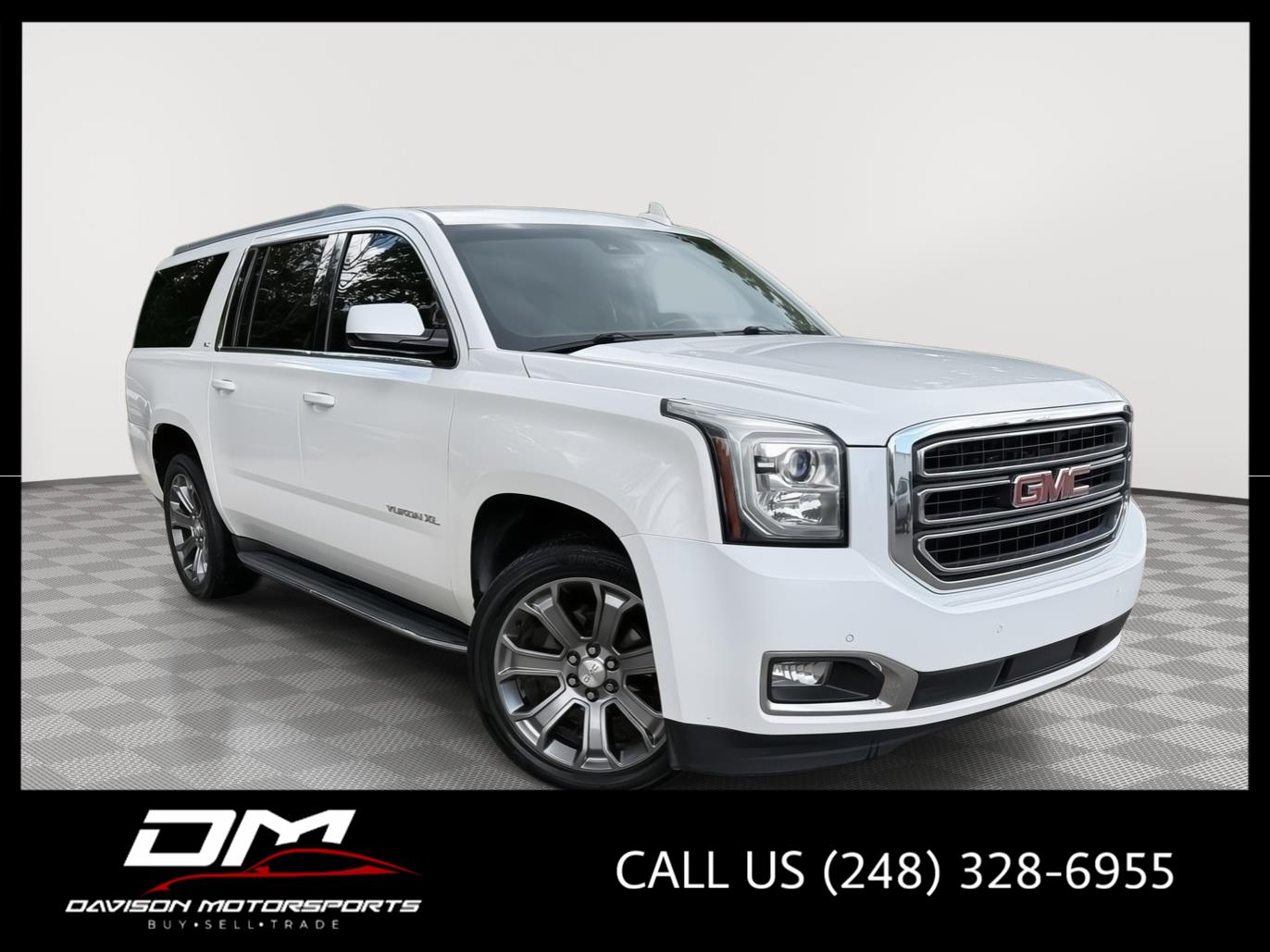 White Frost Tricoat 2016 GMC Yukon XL SUV / Crossover Four-Wheel Drive 6-Speed Automatic