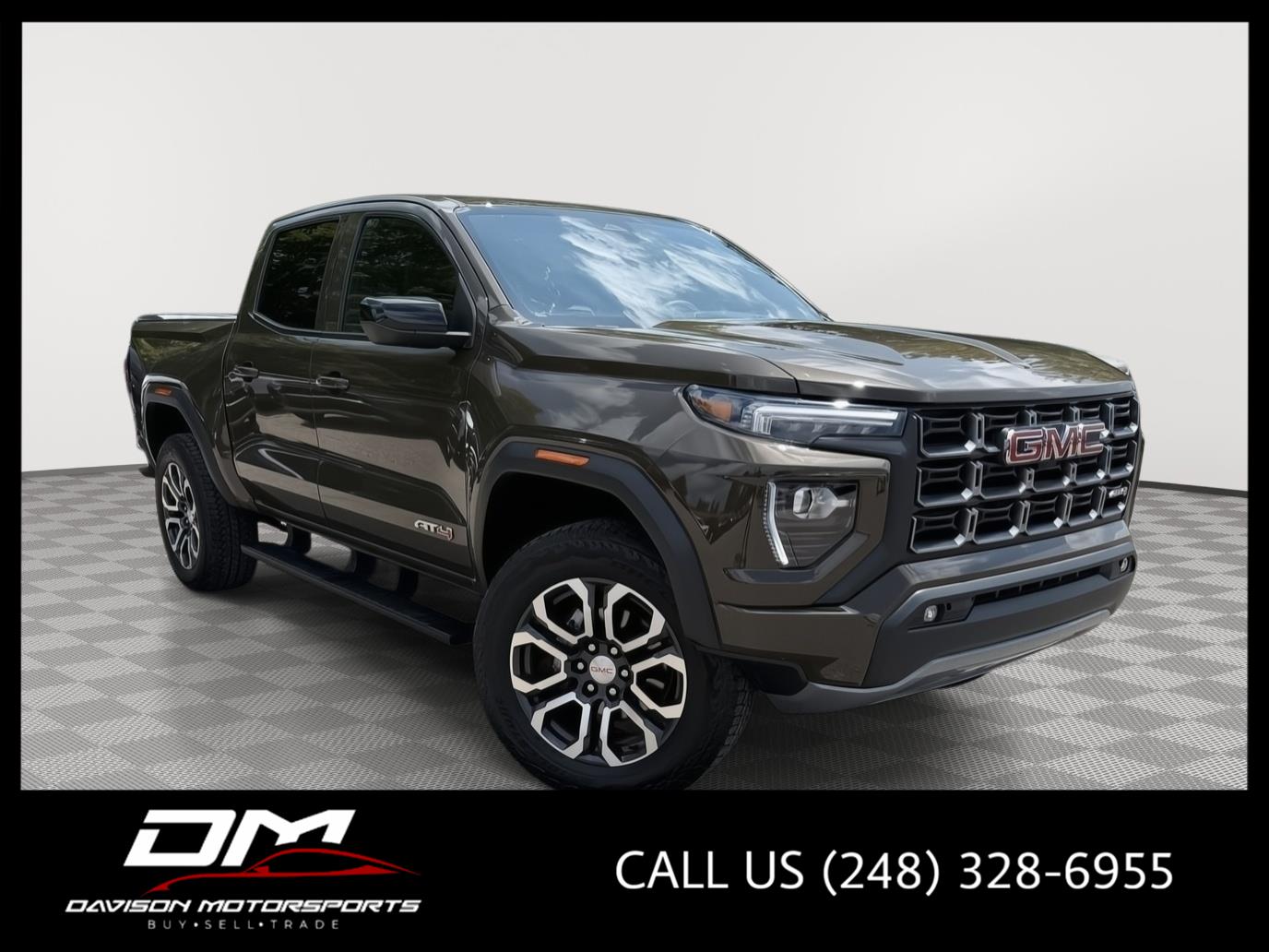 Deep Bronze Metallic 2024 GMC Canyon Pickup Truck Four-Wheel Drive 8-Speed Automatic