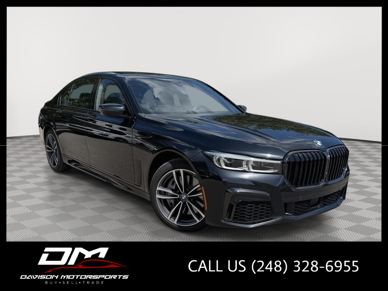 Black Sapphire Metallic 2022 BMW 7 Series Sedan All-Wheel Drive Automatic