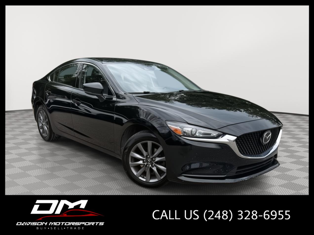 Jet Black Mica 2021 Mazda MAZDA6 Sedan Front-Wheel Drive Automatic