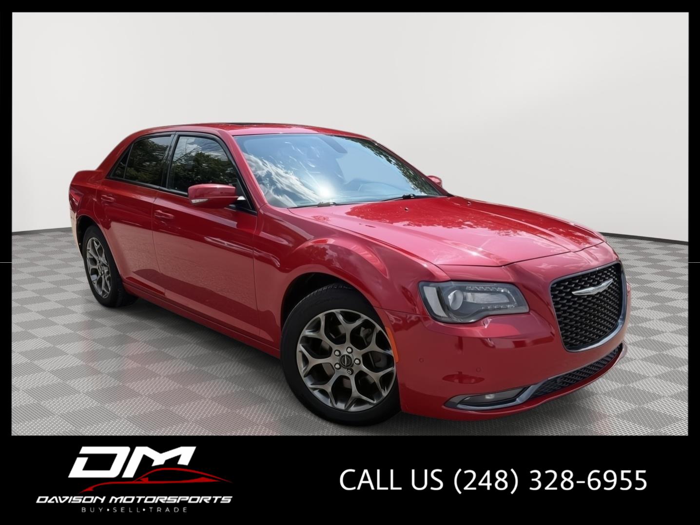 Redline 3 Coat Pearl 2015 Chrysler 300 Sedan All-Wheel Drive 8-Speed Automatic