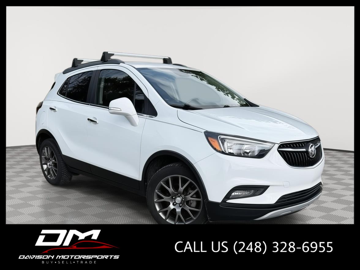 Summit White 2018 Buick Encore SUV / Crossover Front-Wheel Drive 6-Speed Automatic Overdrive