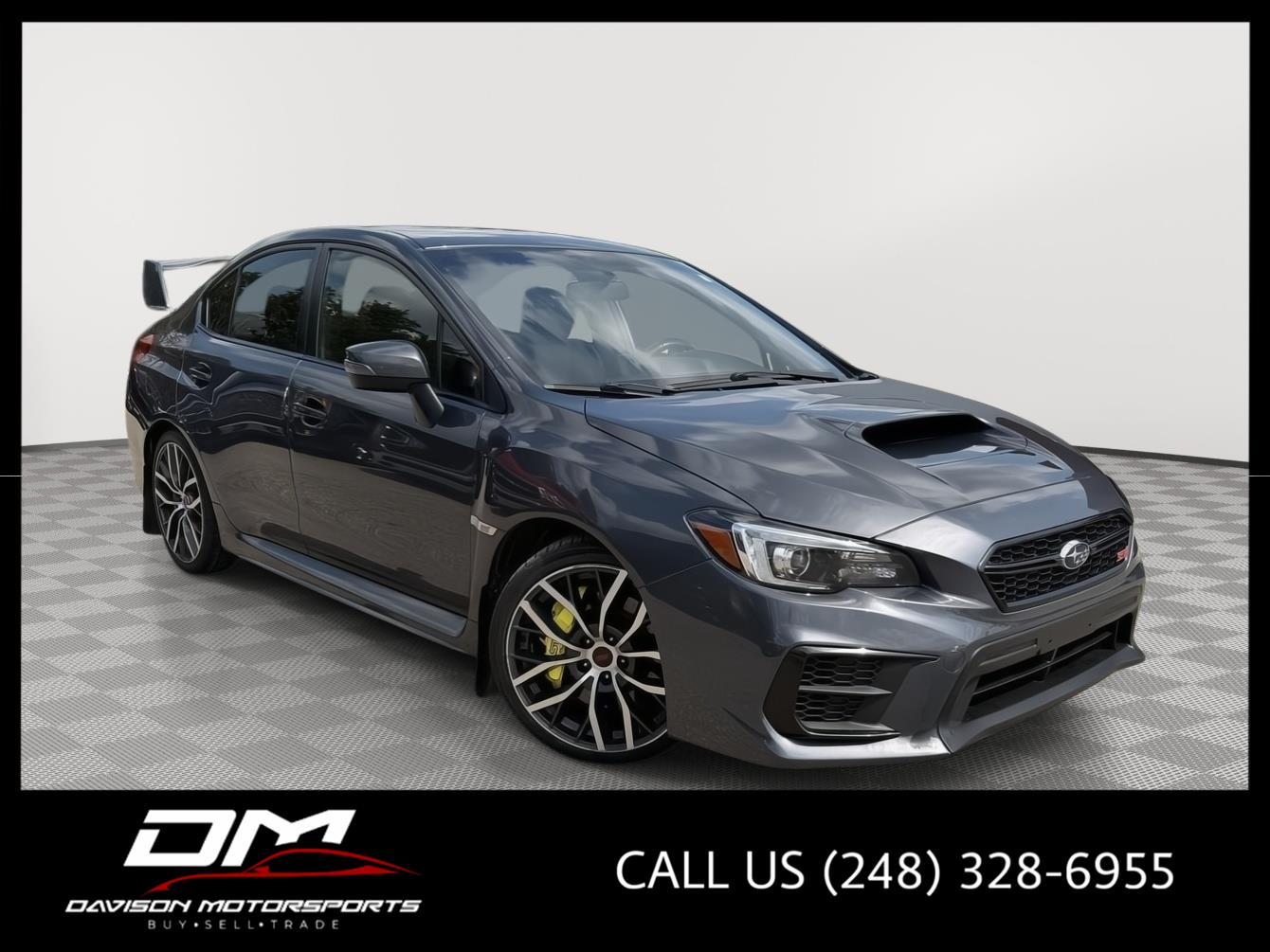 Magnetite Gray Metallic 2021 Subaru WRX STI Sedan All-Wheel Drive Manual