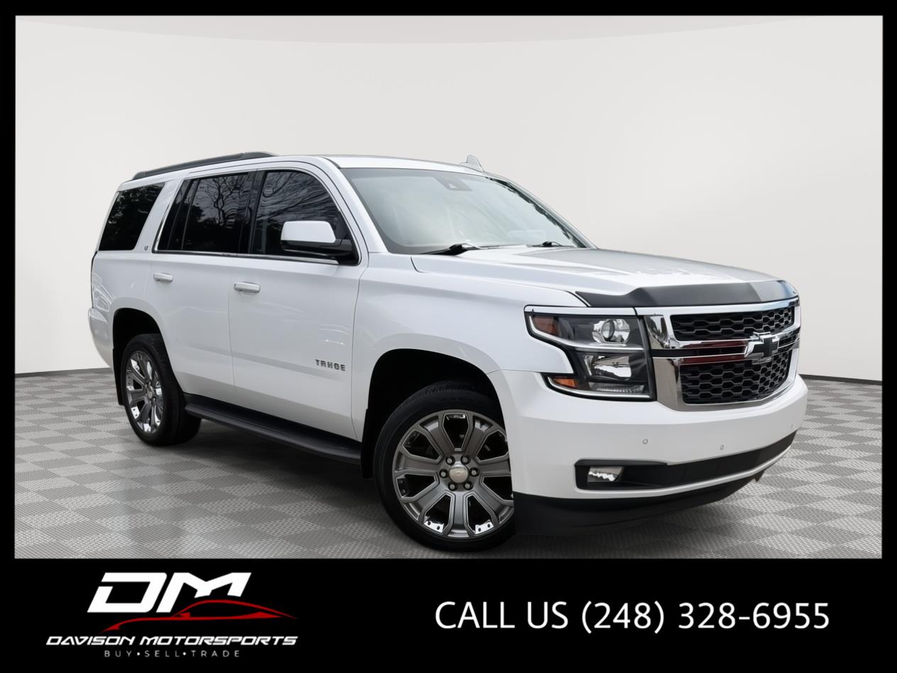 White (Iridescent Pearl Tricoat) 2017 Chevrolet Tahoe SUV / Crossover Four-Wheel Drive 6-Speed Automatic