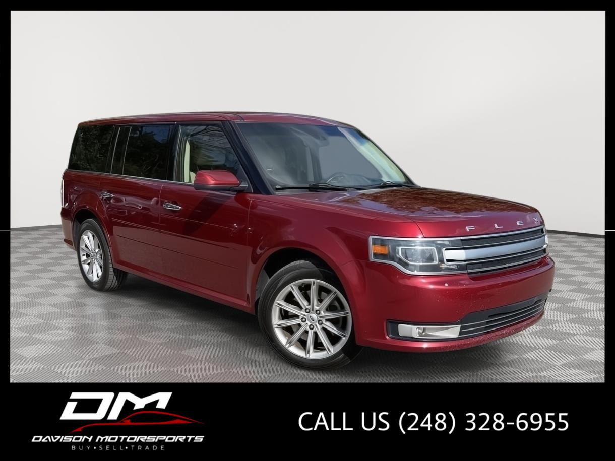 Ruby Red Metallic Tinted Clearcoat 2018 Ford Flex SUV / Crossover Front-Wheel Drive 6-Speed Automatic