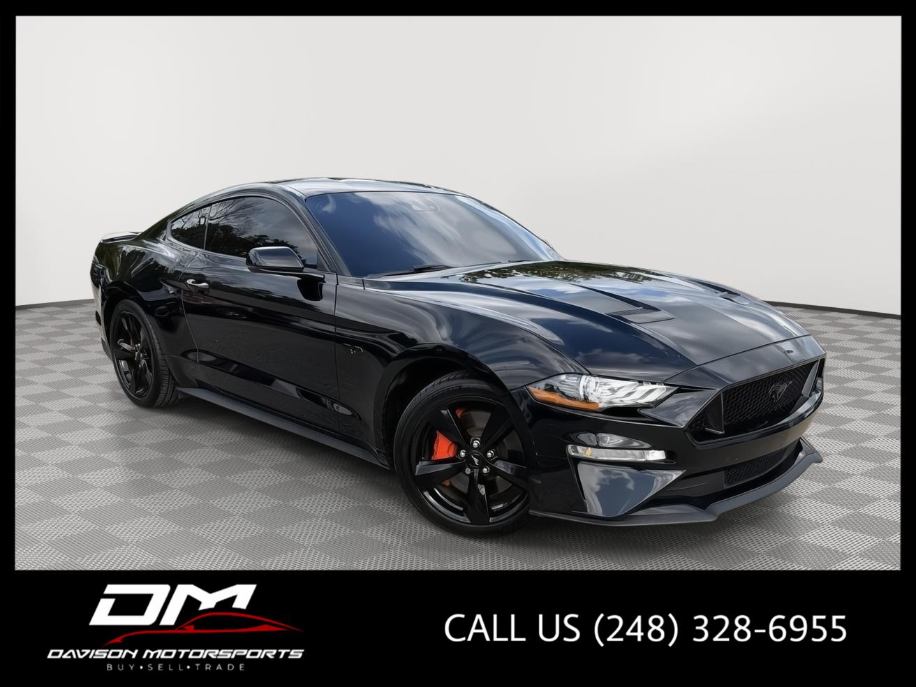 Shadow Black 2021 Ford Mustang Coupe Rear-Wheel Drive 6-Speed Manual