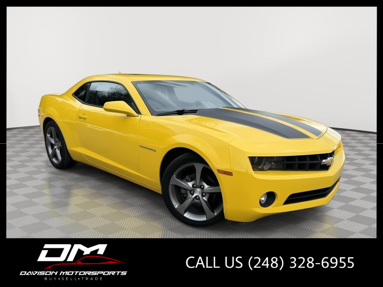 Rally Yellow 2013 Chevrolet Camaro Coupe Rear-Wheel Drive 6-Speed Automatic