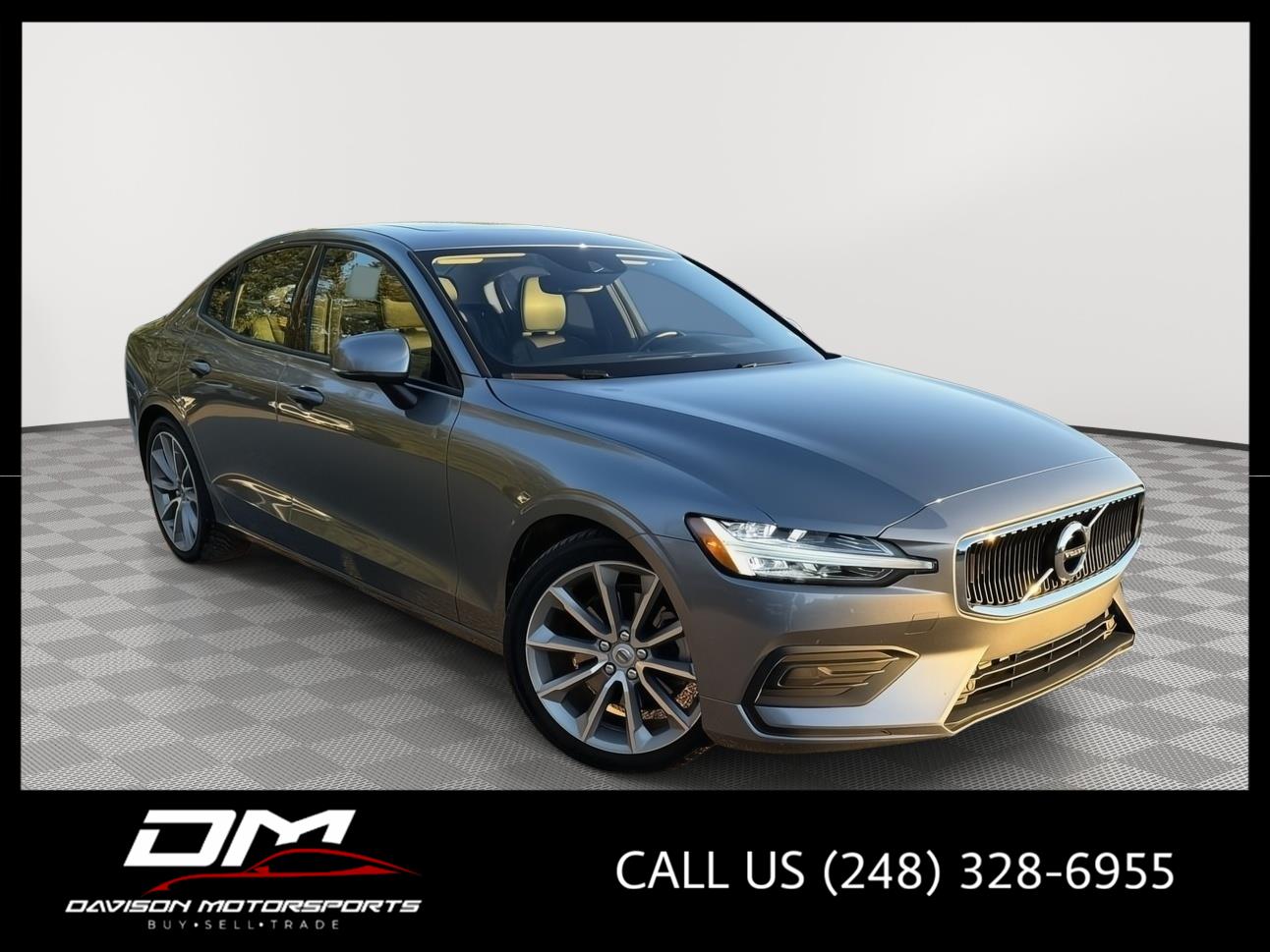 Gray (Osmium Grey Metallic) 2020 Volvo S60 Sedan Front-Wheel Drive Automatic