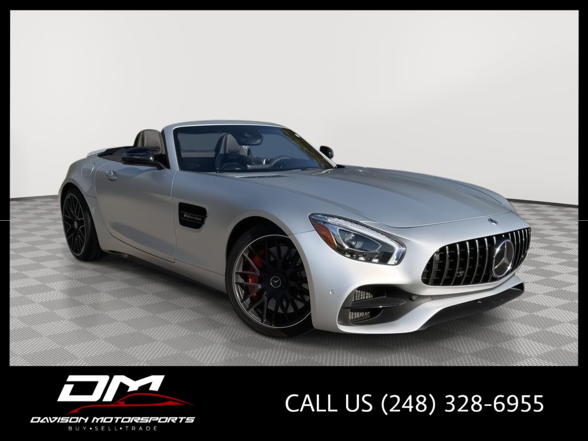 designo Iridium Silver Magno 2018 Mercedes-Benz AMG GT Convertible Rear-Wheel Drive Automatic