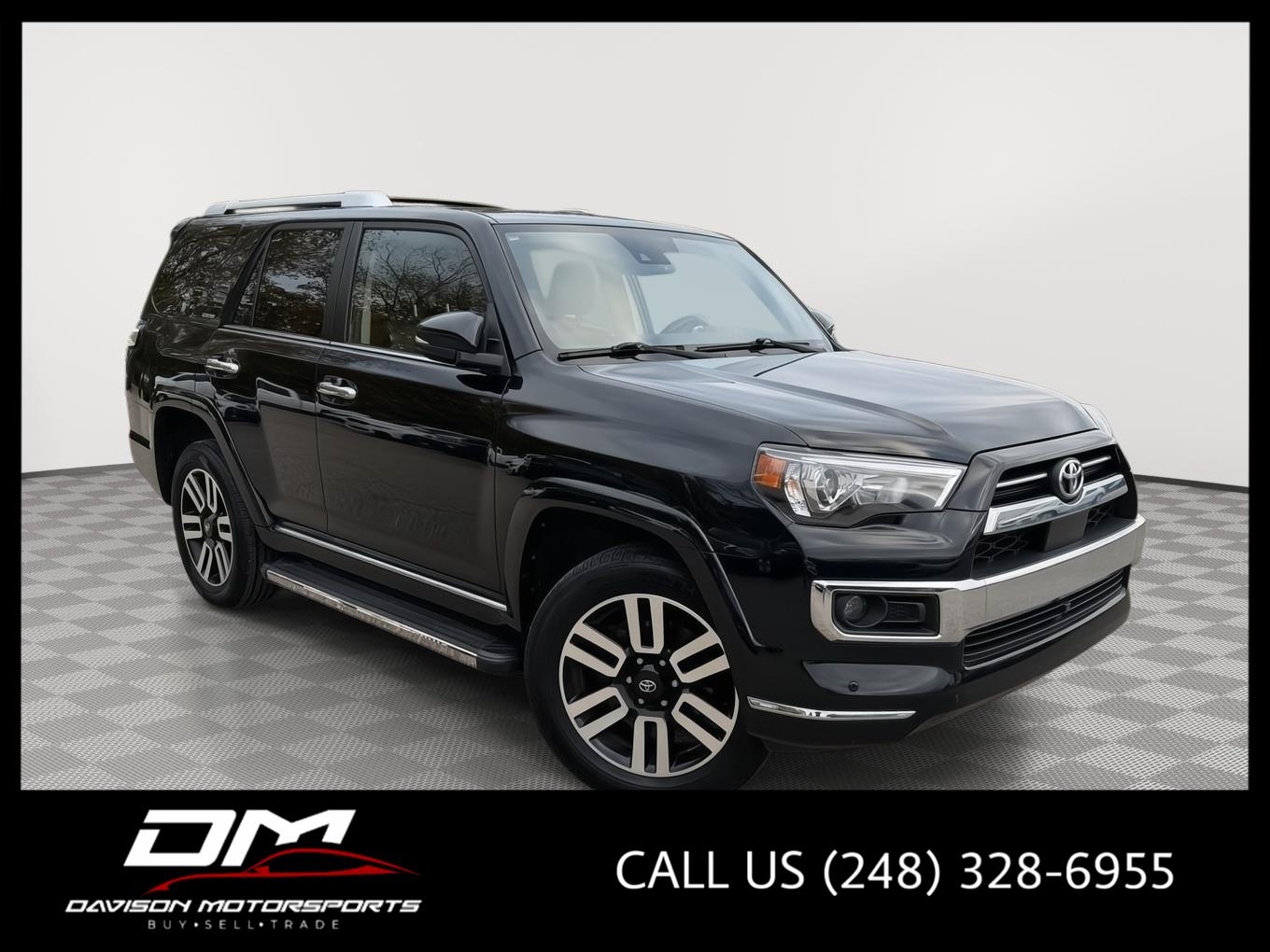 Midnight Black Metallic 2022 Toyota 4Runner SUV / Crossover All-Wheel Drive Automatic
