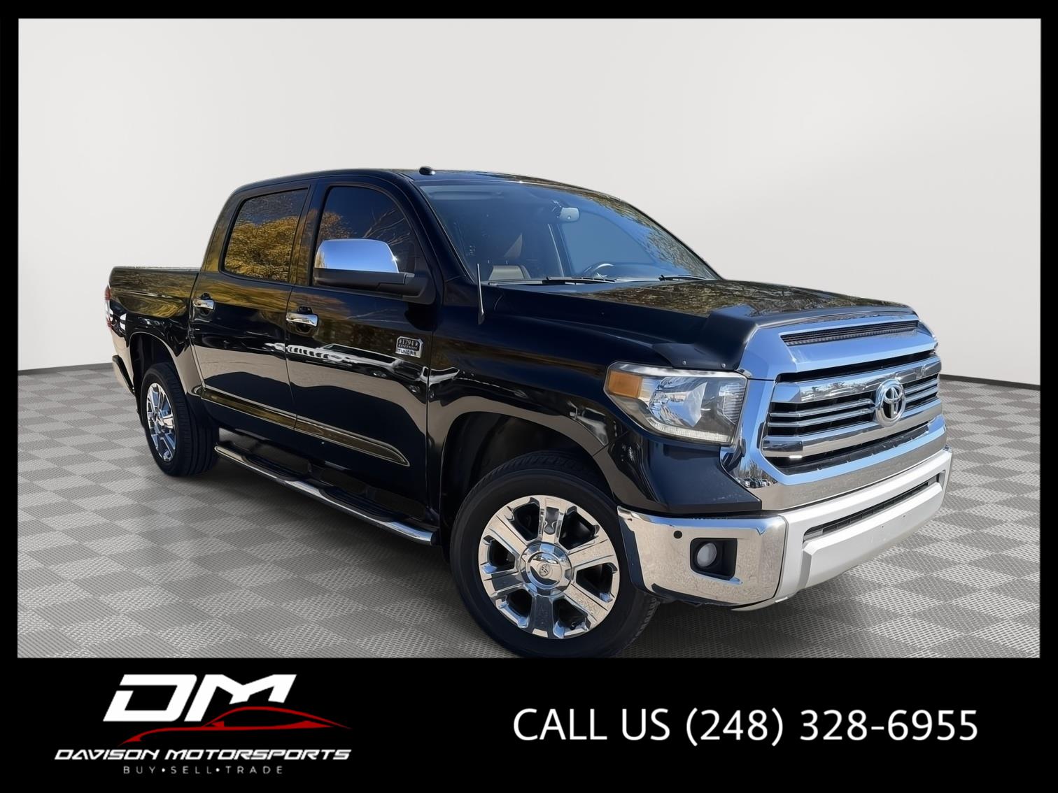 Attitude Black Metallic 2015 Toyota Tundra Pickup Truck Four-Wheel Drive Automatic