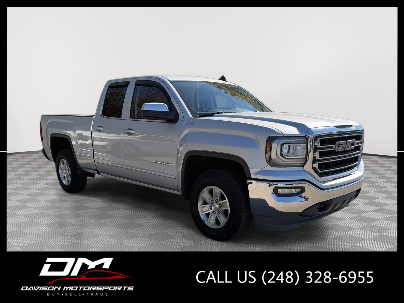 Quicksilver Metallic 2018 GMC Sierra 1500 Pickup Truck Four-Wheel Drive 6-Speed Automatic