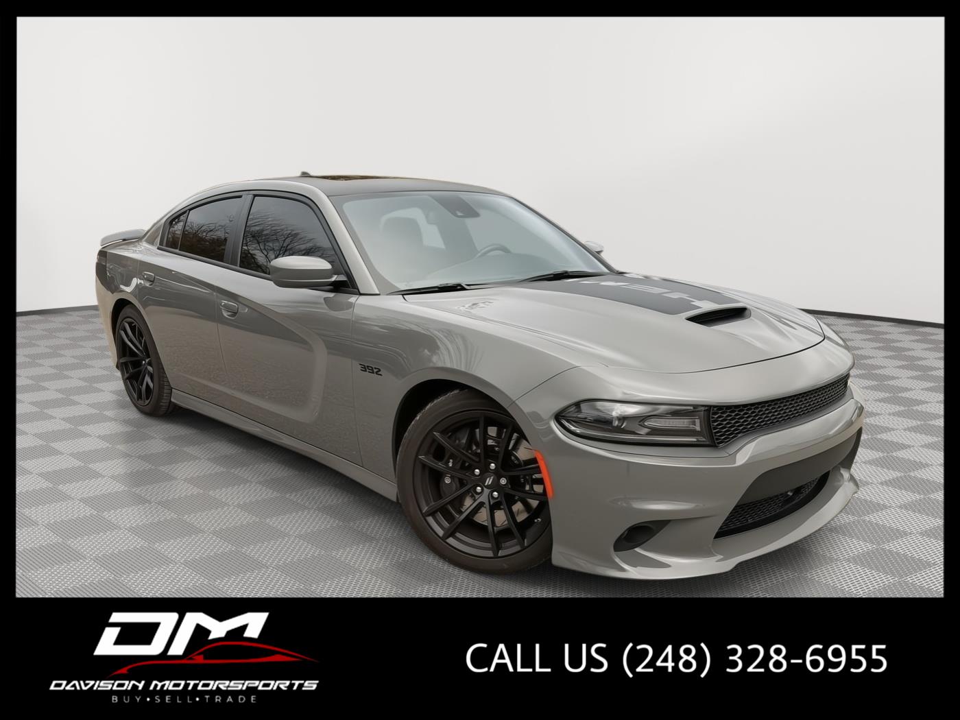 Destroyer Gray Clearcoat 2017 Dodge Charger Sedan Rear-Wheel Drive 8-Speed Automatic