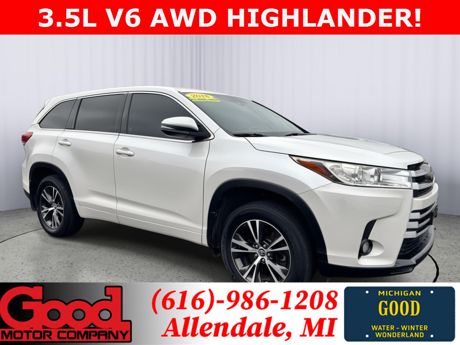 2018 Toyota Highlander LE Plus AWD