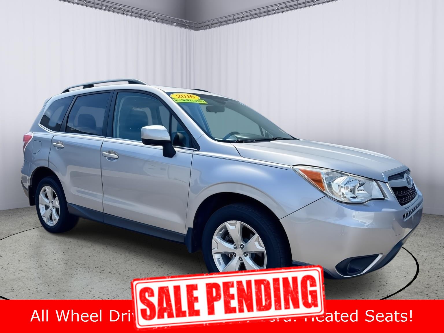 Ice Silver Metallic 2016 Subaru Forester SUV / Crossover All-Wheel Drive Continuously Variable Transmission