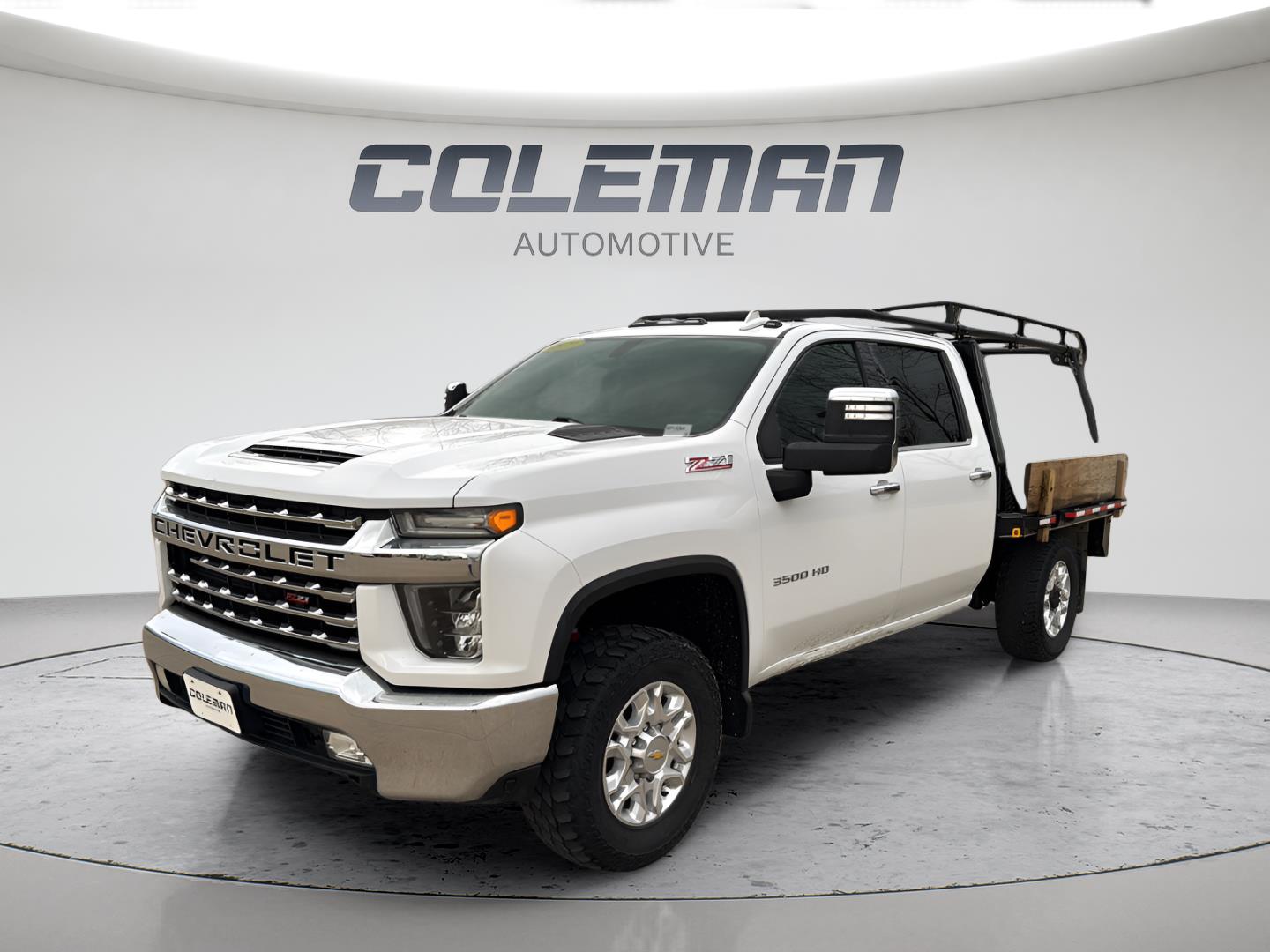 Summit White 2021 Chevrolet Silverado 3500HD Pickup Truck Four-Wheel Drive 6-Speed Automatic